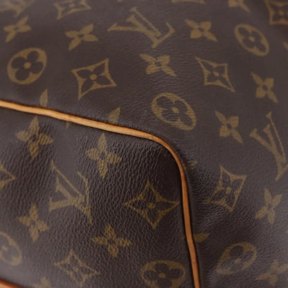 Louis Vuitton Keepall Bandoulière Monogram, Brown, Canvas, Travel Bag