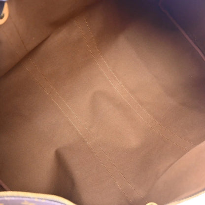 Louis Vuitton Keepall Bandoulière Monogram, Brown, Canvas, Travel Bag