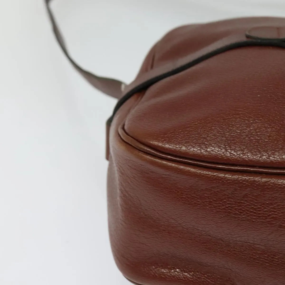 Christian Dior Vintage Leather, Brown, Leather, Shoulder Bag