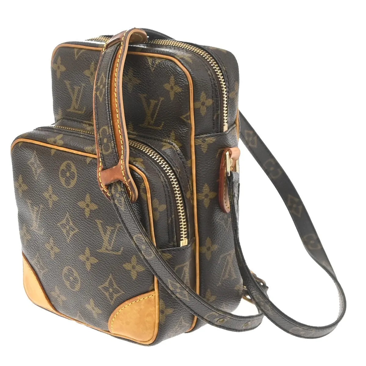 Louis Vuitton Amazone Monogram Canvas, Brown, Canvas, Shoulder Bag