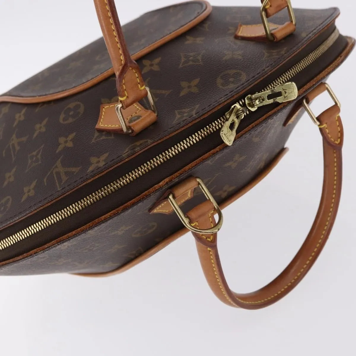 Louis Vuitton Ellipse Monogram, Brown, Canvas, Handbag
