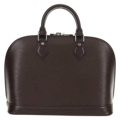 Louis Vuitton Alma Epi Leather, Brown, Leather, Handbag