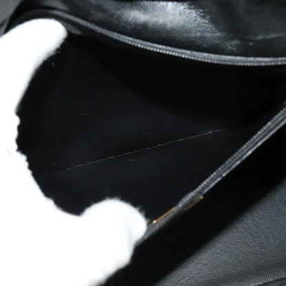 Christian Dior Vintage Leather, Black, Leather, Handbag