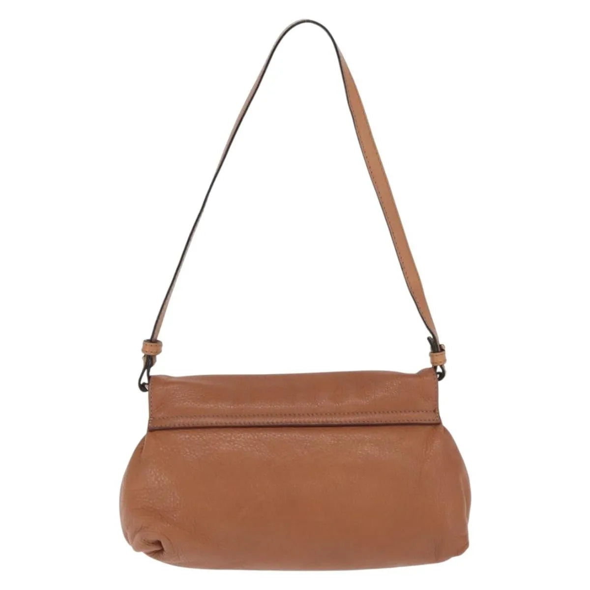 Chloe Lily Leather, Brown, Leather, Shoulder Bag