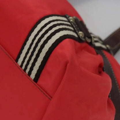 Burberry Blue Label Nylon, Red, Nylon, Tote Bag