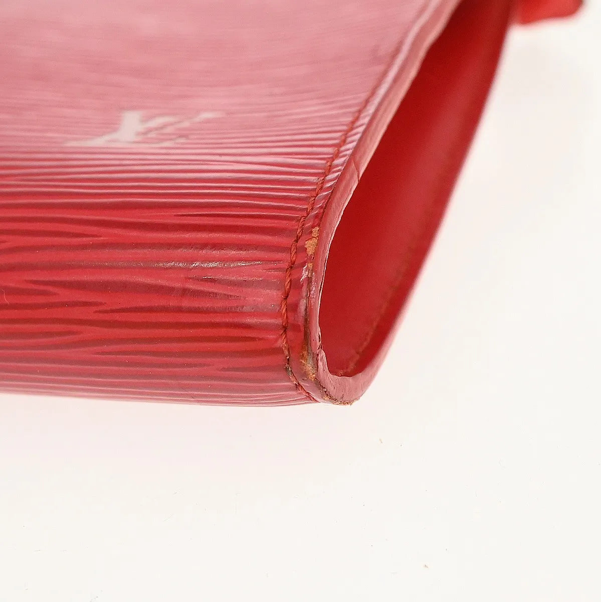 Louis Vuitton Pochette Accessoires Epi Leather, Red, Leather, Clutch