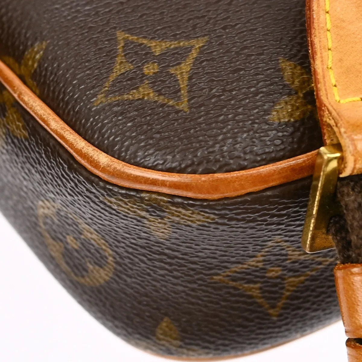 Louis Vuitton Pochette Gange Monogram Canvas, Brown, Canvas, Clutch