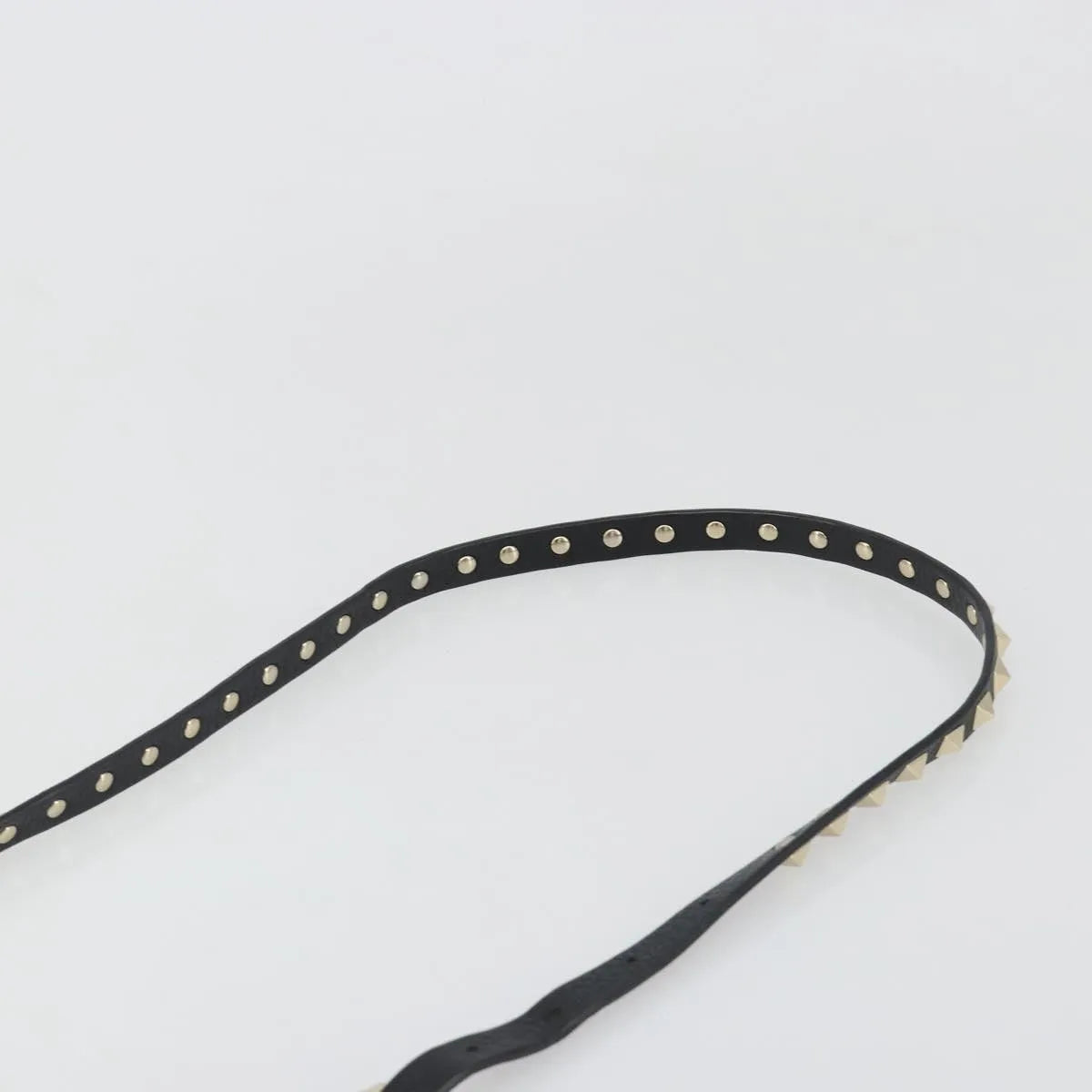 Valentino Garavani Rockstud Leather, Black, Leather, Handbag