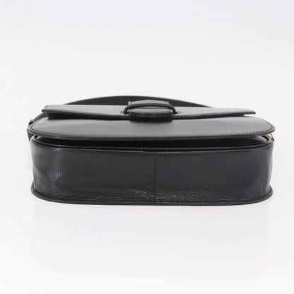Saint Laurent Vintage Leather, Black, Leather, Handbag