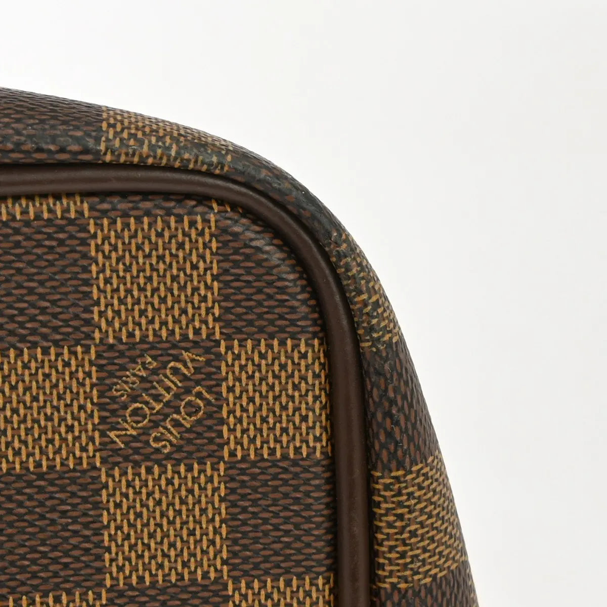 Louis Vuitton Greenwich Damier, Brown, Canvas, Handbag