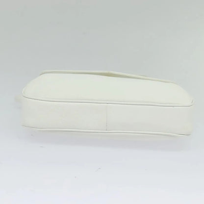 Givenchy Vintage 4G Leather, White, Leather, Shoulder Bag