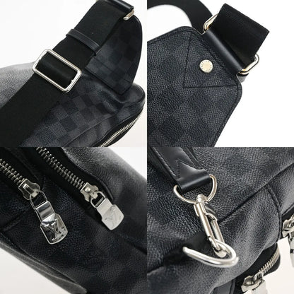 Louis Vuitton Avenue Sling Damier Graphite, Gray, Canvas, Shoulder Bag