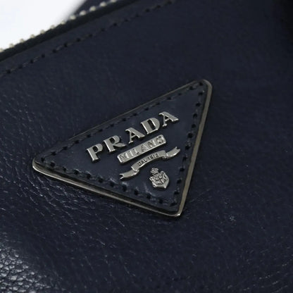 Prada Vintage Leather, Navy, Leather, Handbag