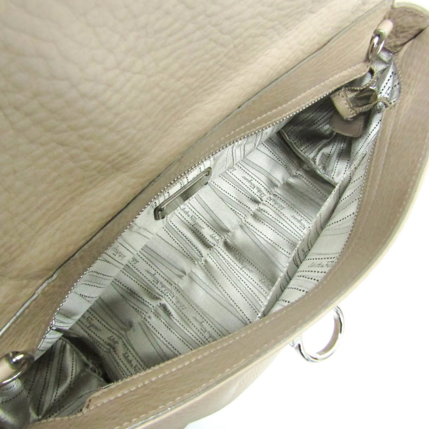 Salvatore Ferragamo Sofia Satchel Leather, Pink, Leather, Handbag
