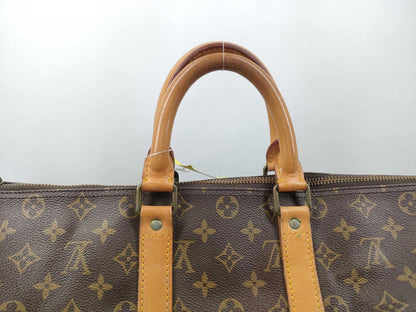 Louis Vuitton Keepall Monogram Canvas, Brown, Canvas, Travel Bag