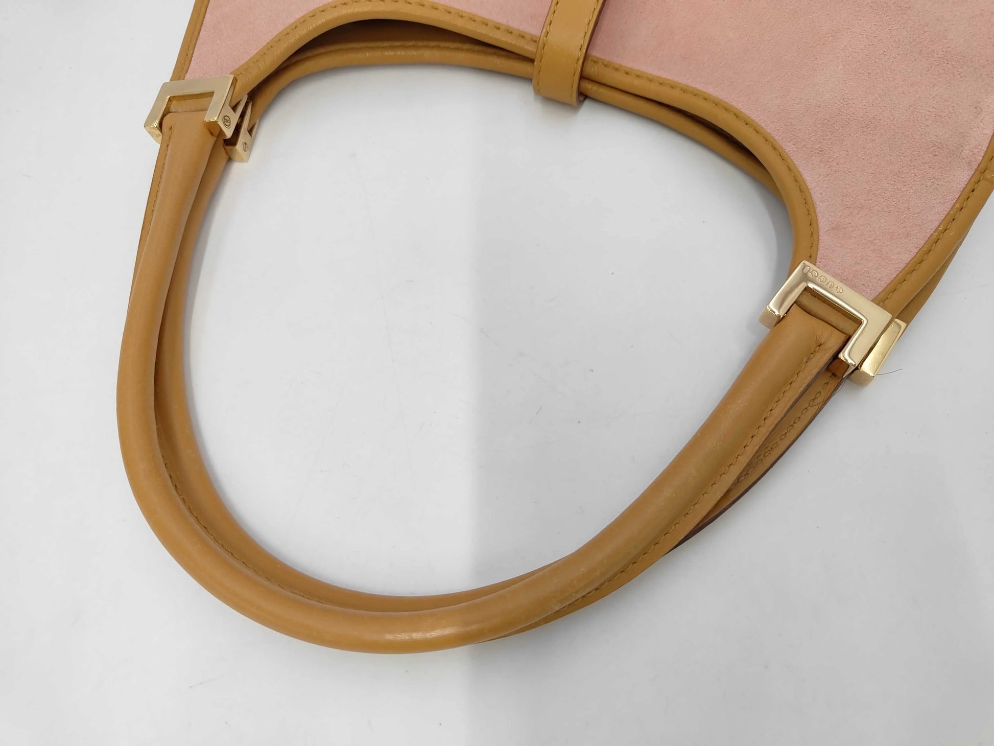 Gucci Jackie Suede, Pink, Suede, Handbag