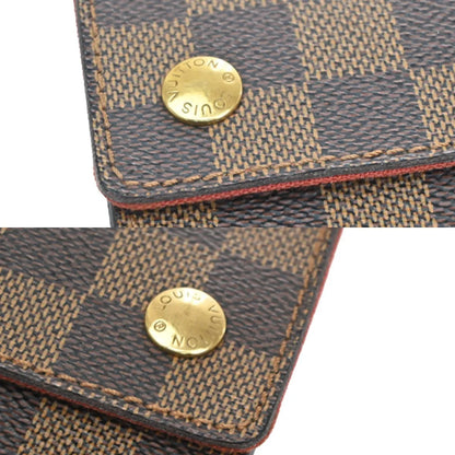 Louis Vuitton Portobello Messenger Damier, Brown, Canvas, Shoulder Bag