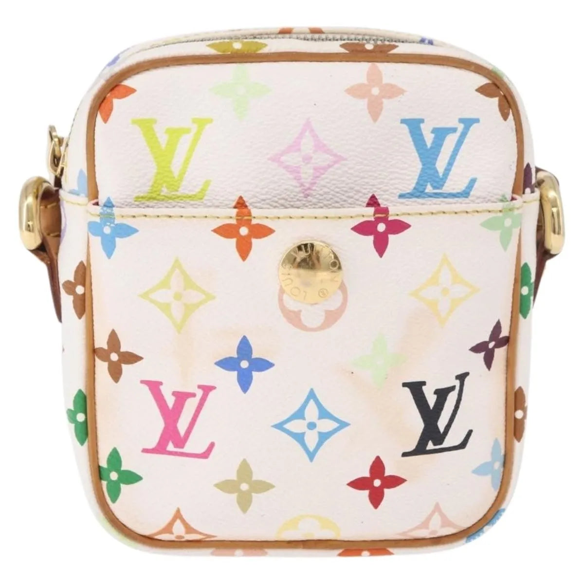 Louis Vuitton Rift Monogram Multicolor, White, Canvas, Shoulder Bag