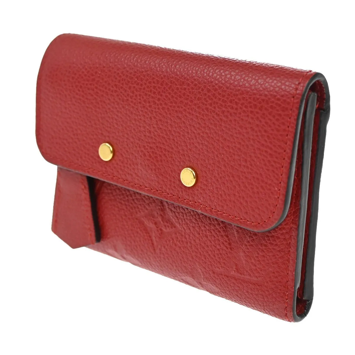 Louis Vuitton Pont Neuf Monogram Empreinte Leather, Red, Leather, Wallet