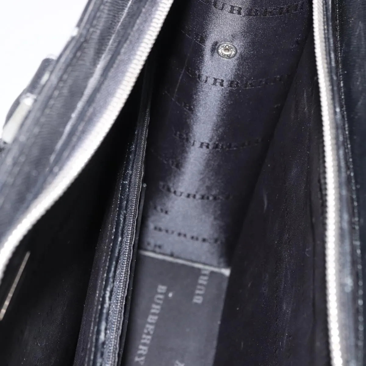 Burberry BUSINESS BLACK LEATHER, Black, Leather, Briefcase