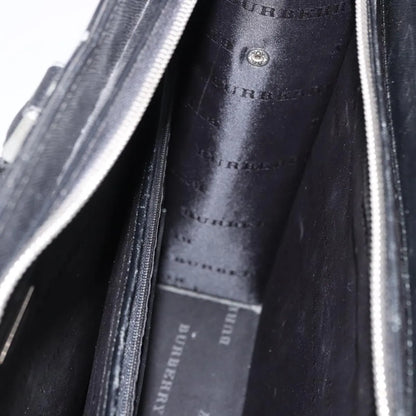 Burberry BUSINESS BLACK LEATHER, Black, Leather, Briefcase