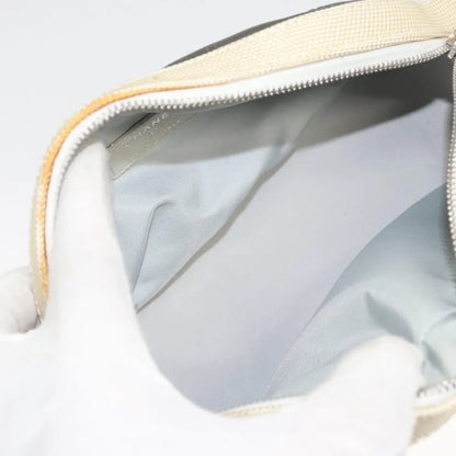 Chanel Vintage Clutch Leather, Gray, Leather, Clutch