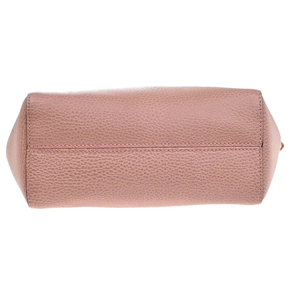 Gucci Swing Pebbled Leather, Pink, Leather, Handbag