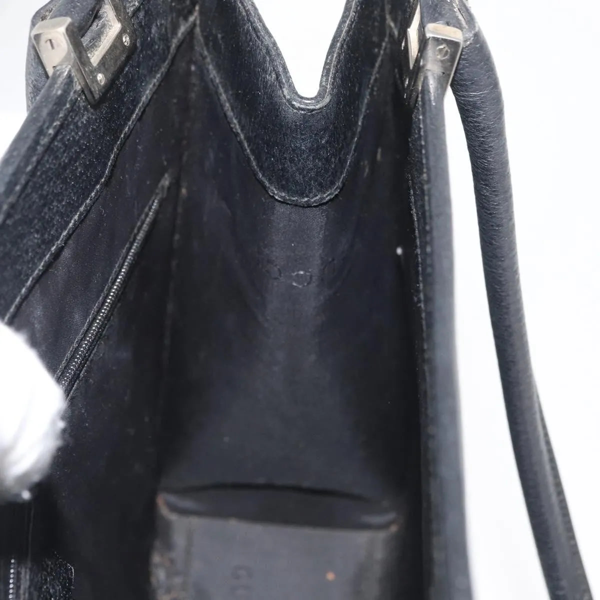 Gucci Jackie Tote Guccissima Leather, Black, Leather, Handbag