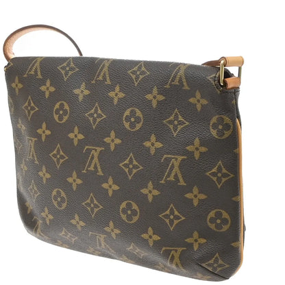 Louis Vuitton Musette Tango Monogram Canvas, Brown, Canvas, Shoulder Bag