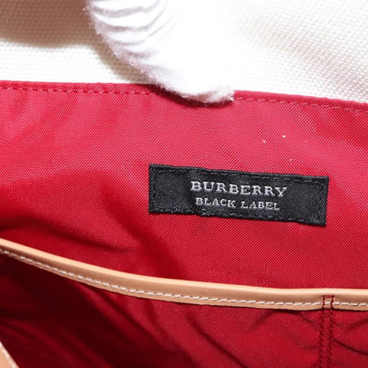 Burberry Black Label Canvas, White, Canvas, Tote Bag