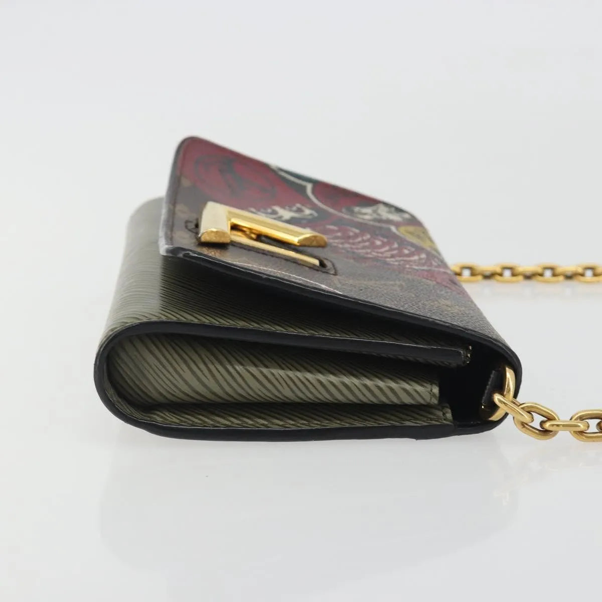 Louis Vuitton Twist Monogram Leather, Multicolour, Canvas, Clutch