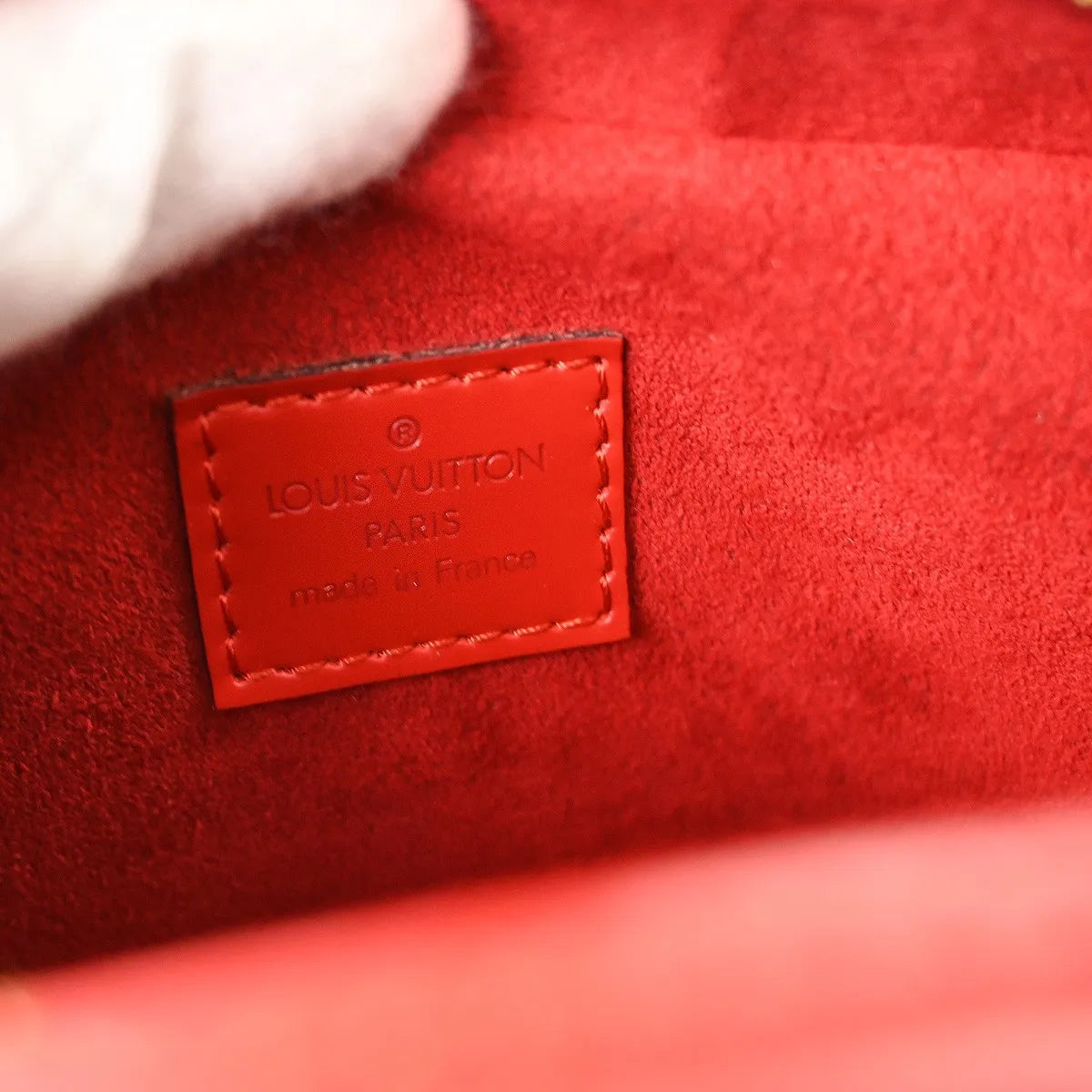 Louis Vuitton Sablons Epi Leather, Red, Leather, Handbag