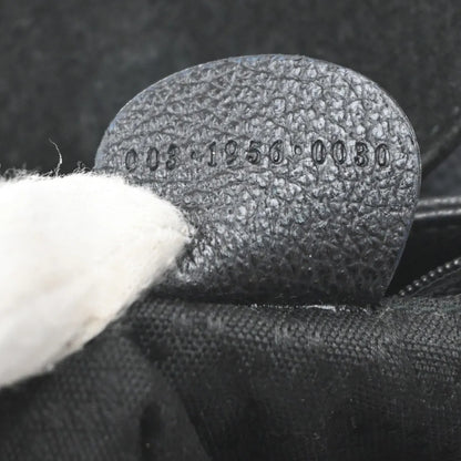 Gucci Vintage Bamboo Suede, Black, Suede, Backpack