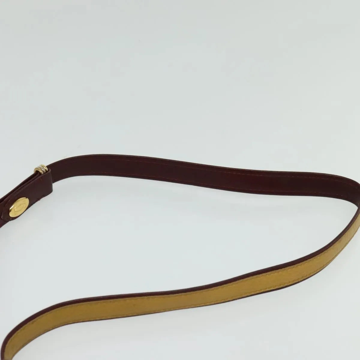 cartier Tasseled Must de Cartier Leather, Beige, Leather, Shoulder Bag