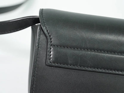 Saint Laurent Kaia Leather, Black, Leather, Shoulder Bag