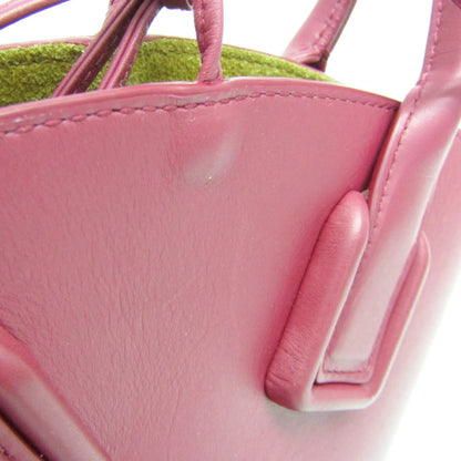 Bottega Veneta Basket Tote Leather, Pink, Leather, Tote Bag