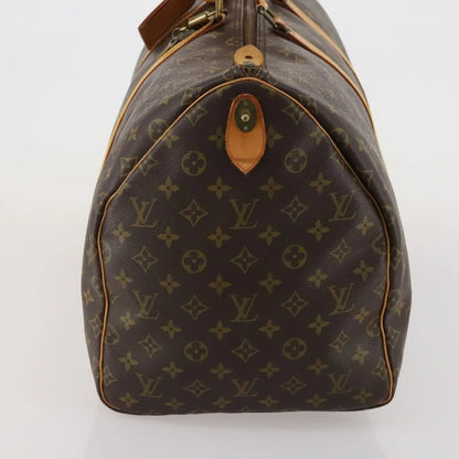 Louis Vuitton Keepall Monogram Canvas, Brown, Canvas, Travel Bag