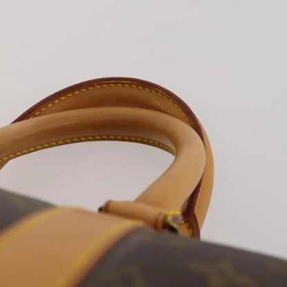 Louis Vuitton Keepall Monogram Canvas, Brown, Canvas, Travel Bag