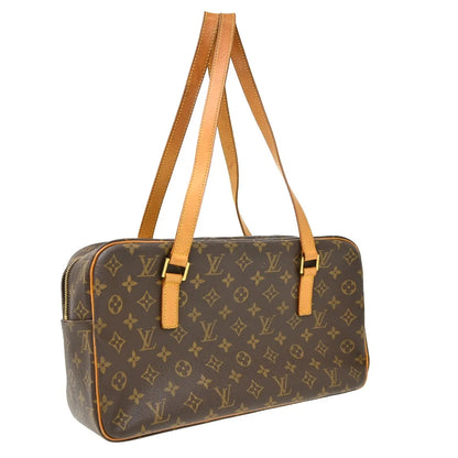 Louis Vuitton Cite Monogram Canvas, Brown, Canvas, Shoulder Bag