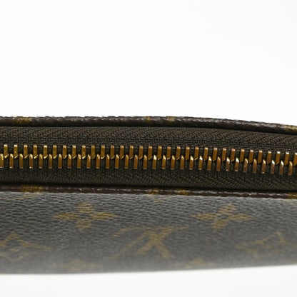 Louis Vuitton Poche Documents Monogram Canvas, Brown, Canvas, Clutch