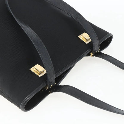 Salvatore Ferragamo Vintage Nylon, Black, Nylon, Tote Bag