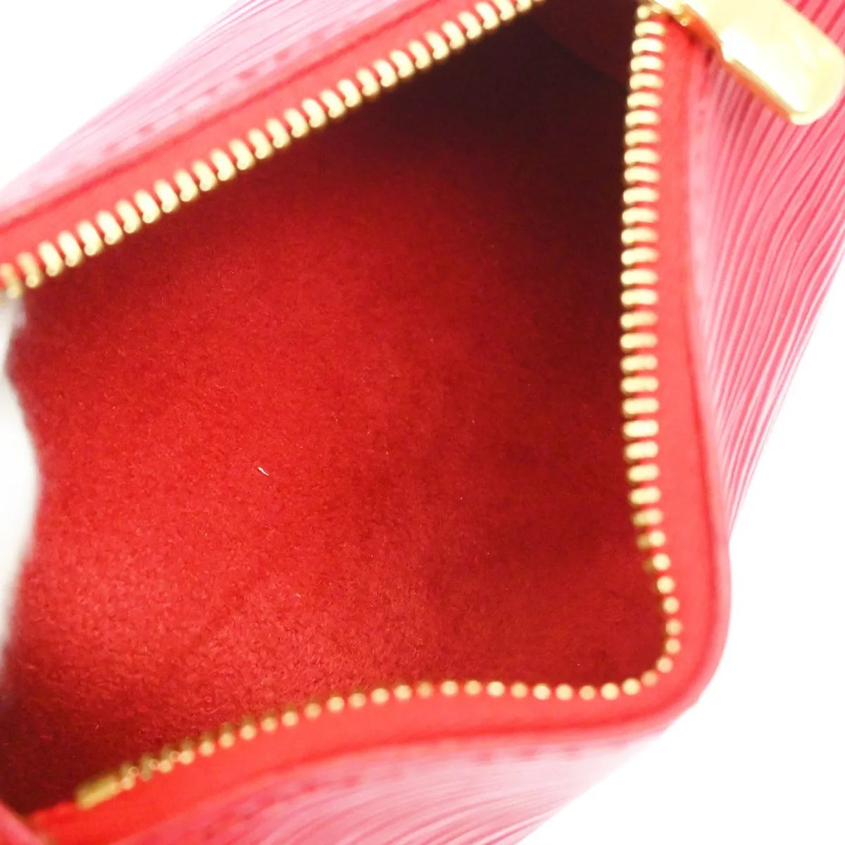 Louis Vuitton Soufflot Epi Leather, Red, Leather, Handbag