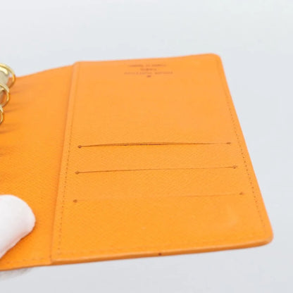 Louis Vuitton Agenda Cover Epi, Orange, Leather, Clutch
