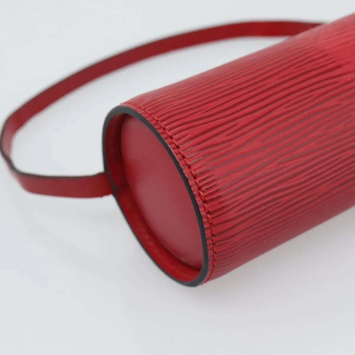 Louis Vuitton Soufflot Pochette Epi Leather, Red, Leather, Clutch