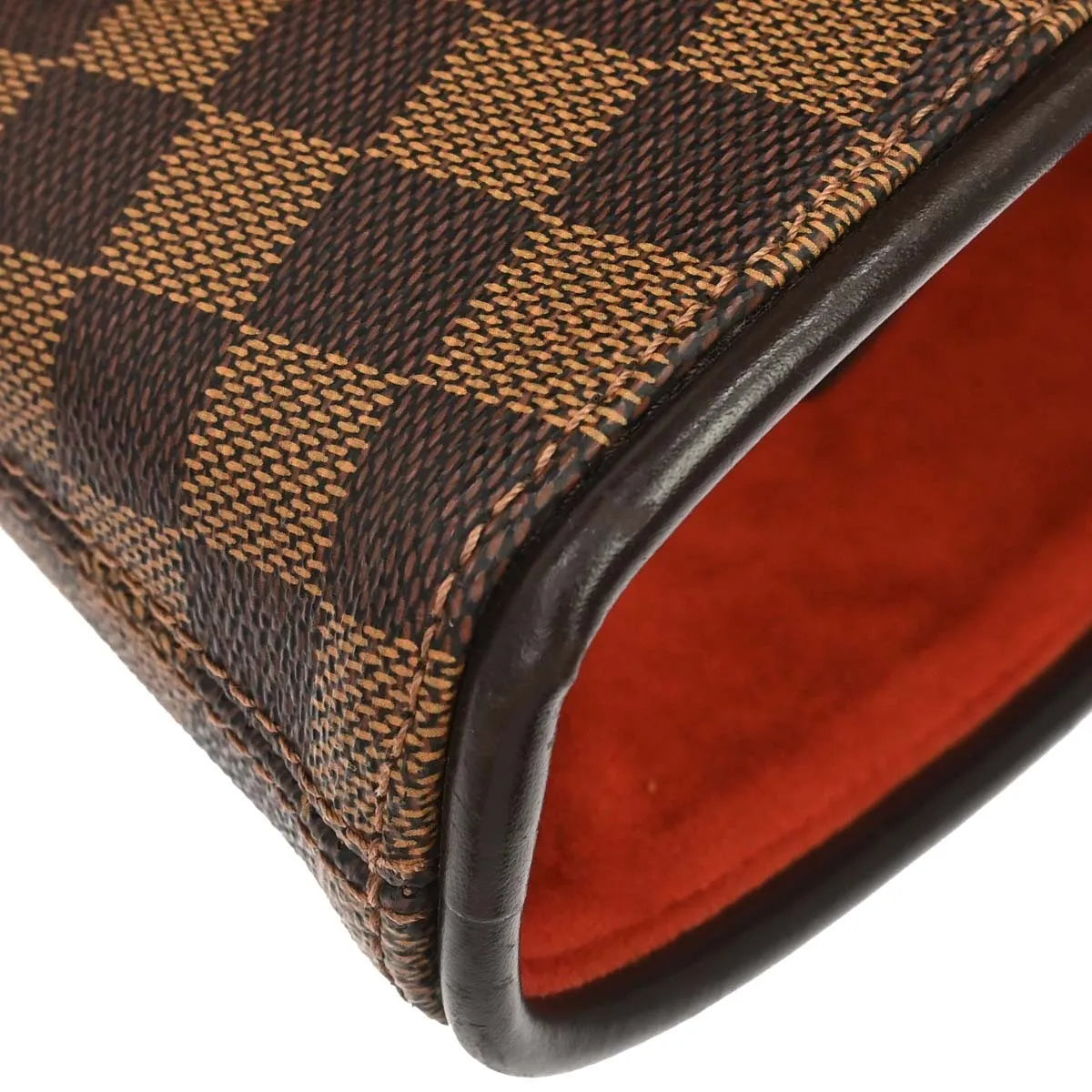 Louis Vuitton Manosque Damier, Brown, Canvas, Tote Bag