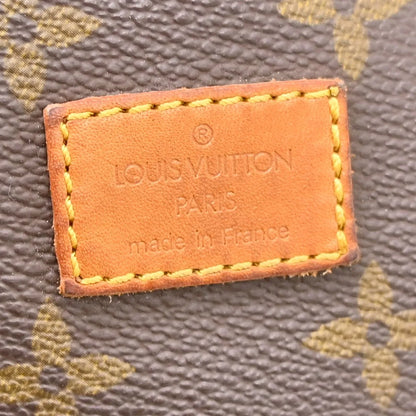 Louis Vuitton Saumur Canvas, Brown, Canvas, Shoulder Bag