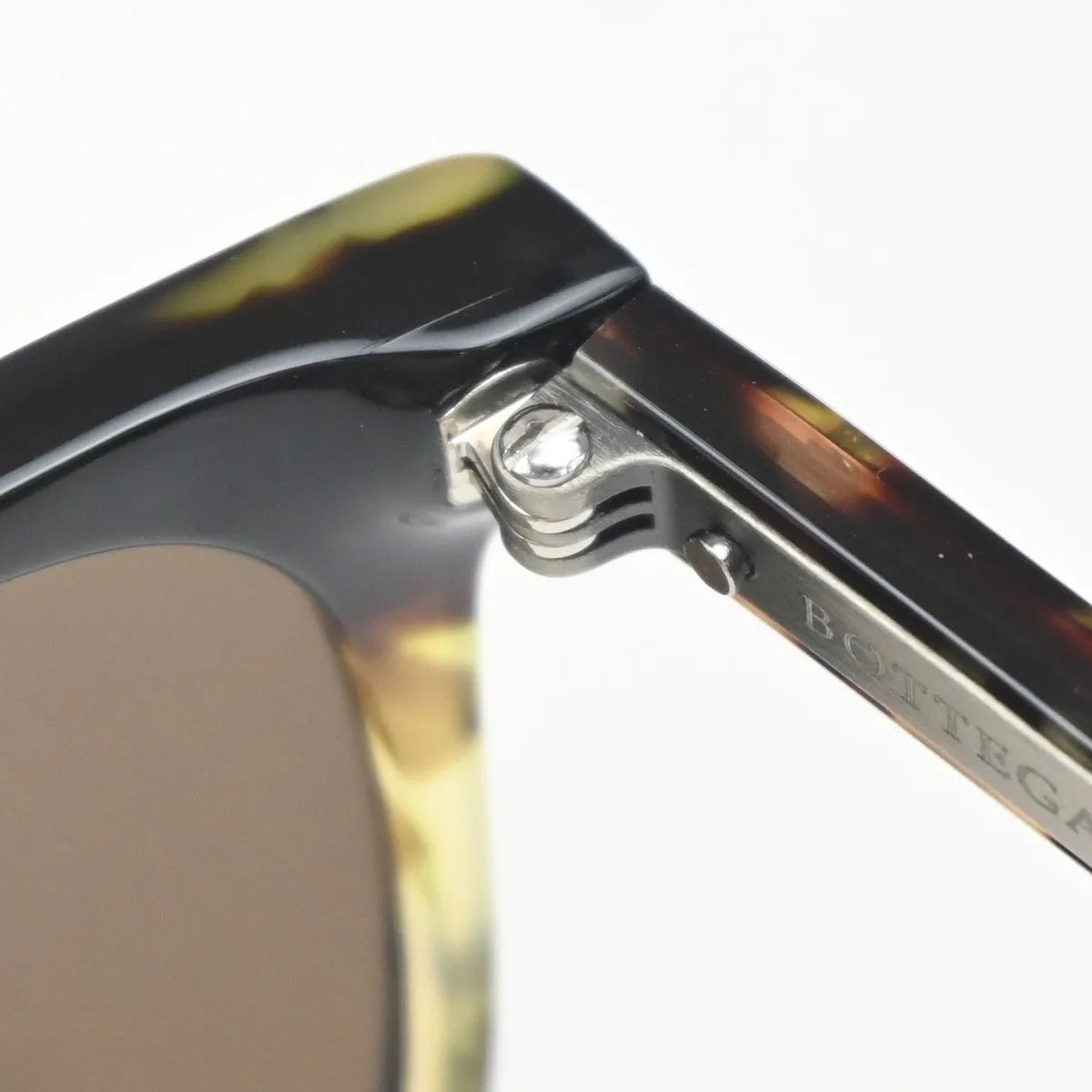 Bottega Veneta Intrecciato Plastic, Brown, Plastic, Sunglasses