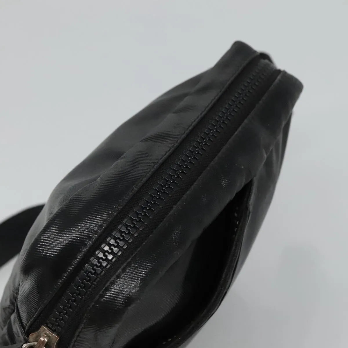 Chanel Sport Line Messenger Coated Canvas, Black, Canvas, Shoulder Bag