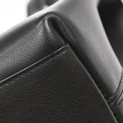 Cartier Cabochon Leather, Black, Leather, Handbag