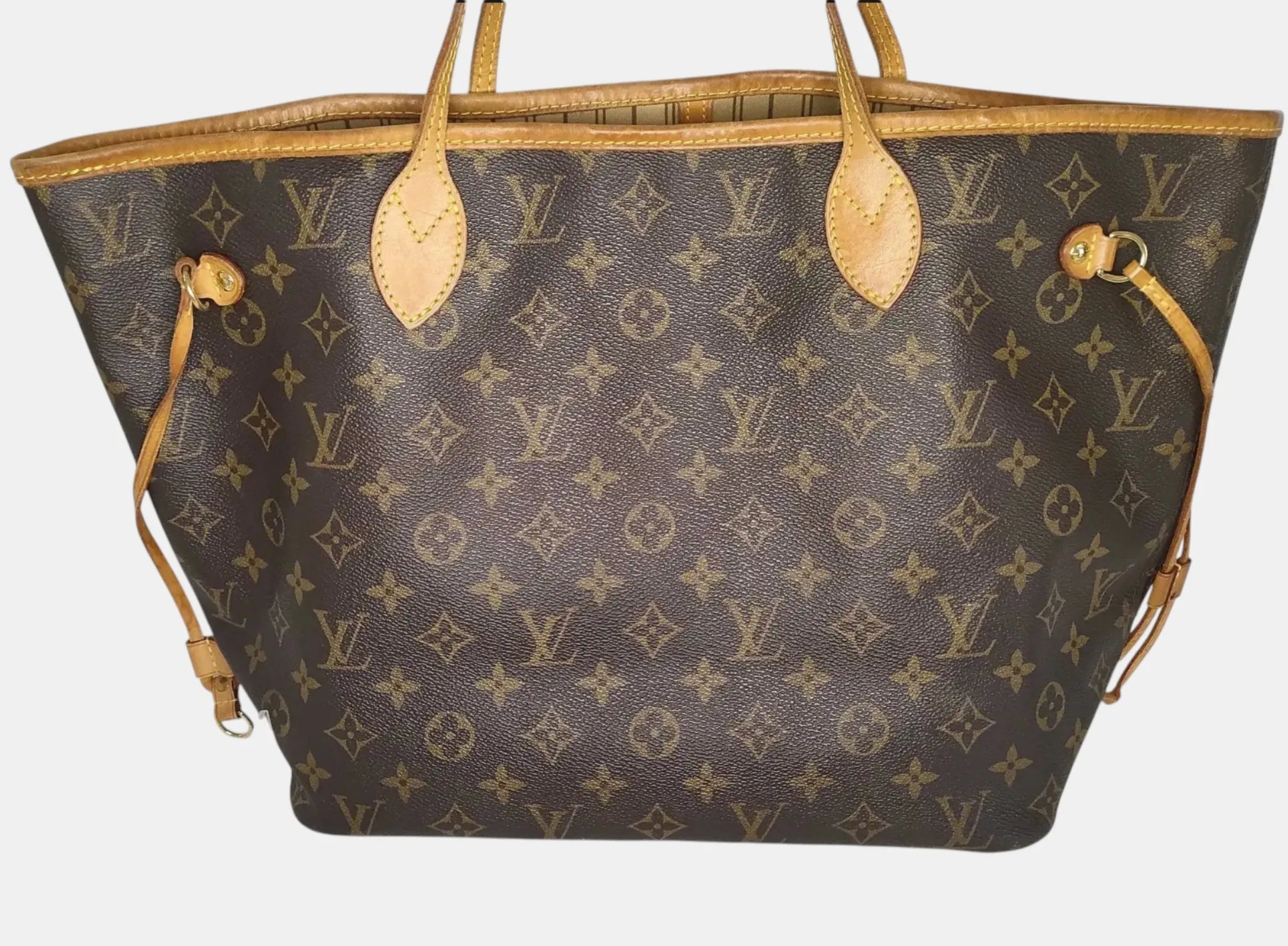 Louis Vuitton Neverfull Tote Monogram Canvas, Brown, Canvas, Tote Bag